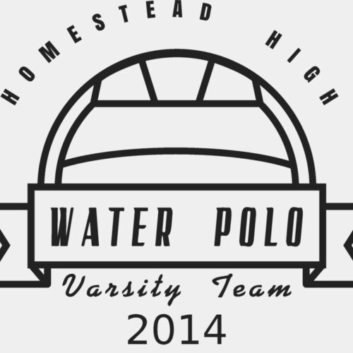 Water Polo Template DNT001 BW Miniaturansicht