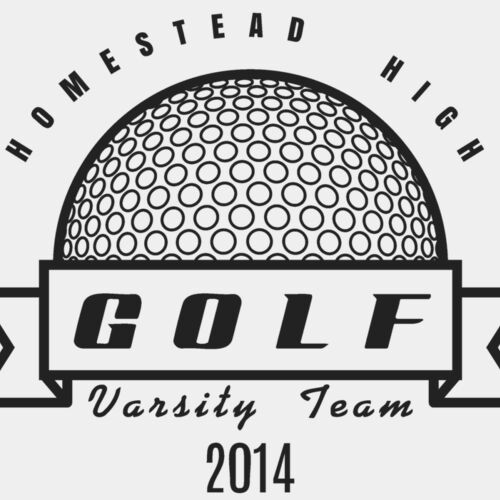 Golf Template DNT001 BW Miniaturansicht