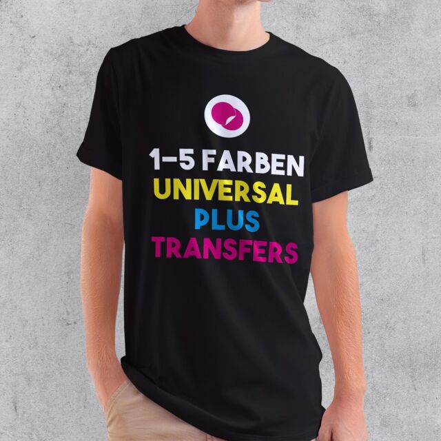 hochwertiger Transferdruck Universal plus