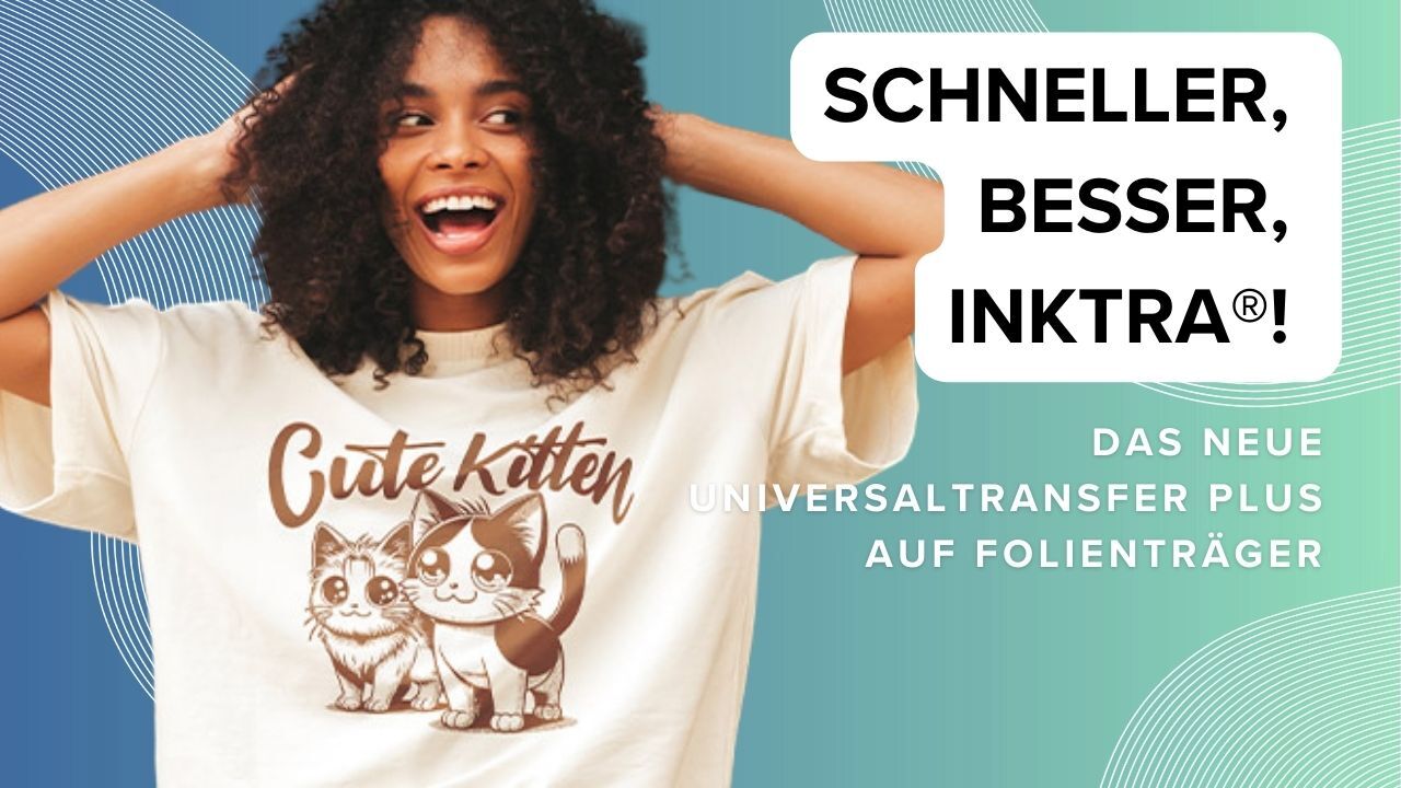 Inktra Siebdrucktransfers Plastisol Universaltransfer Plus